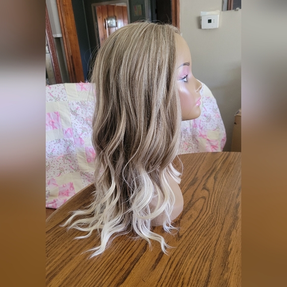 Rebel Gypsy Ombre Wig! Lacefront! Ash to Platinum Blonde 😍 - Picture 11 of 12